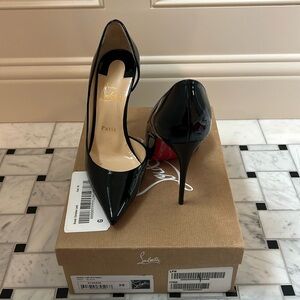 Christian Louboutin Iriza pumps - 100mm black patent
